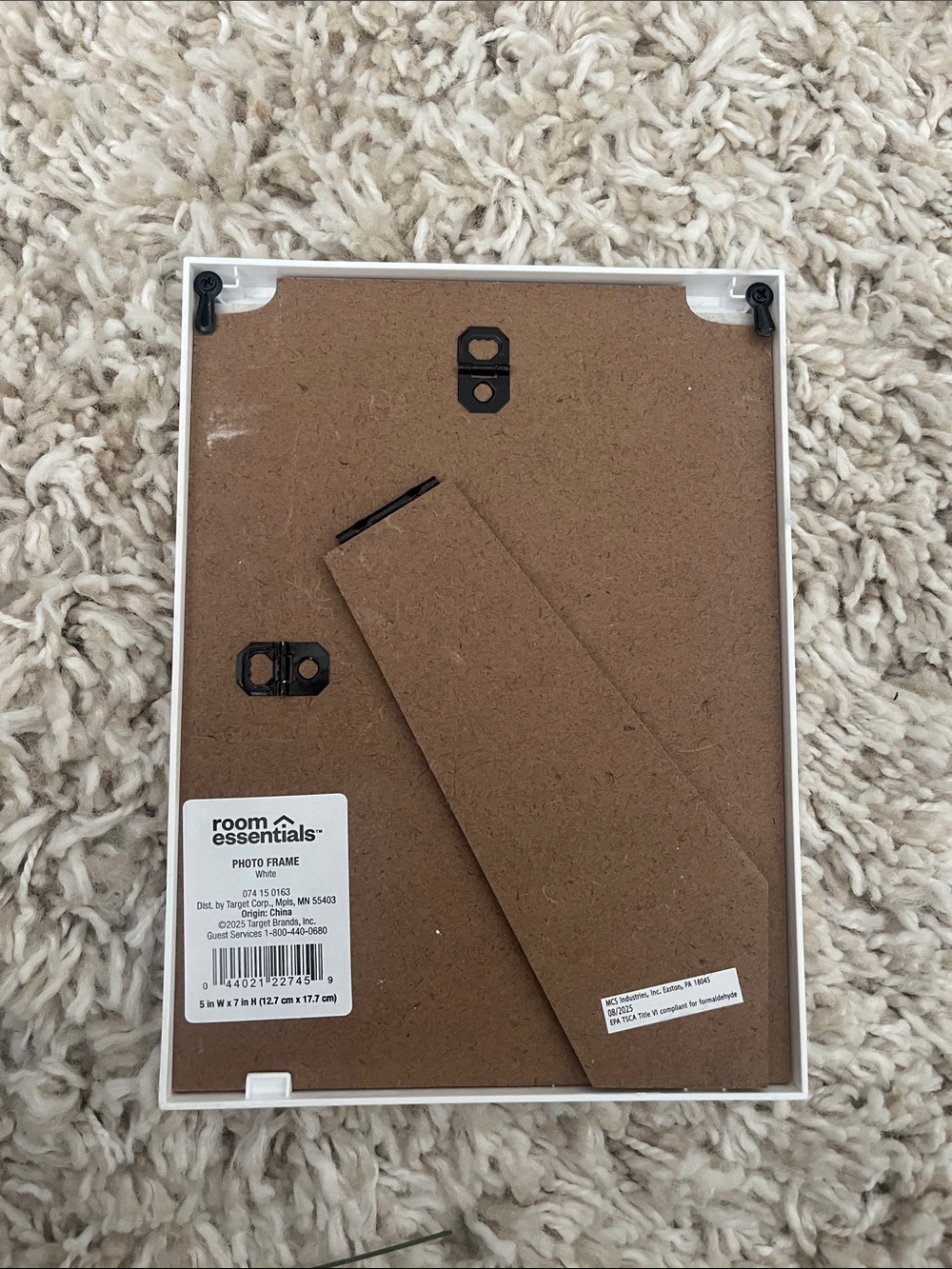 Room Essentials White Picture Frame Trio - Picture 2 of 5